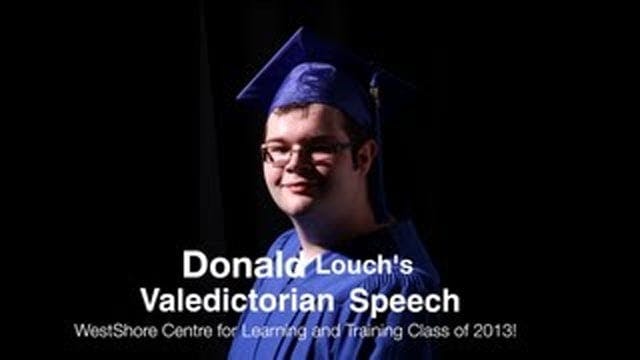 Valedictorian Speech: WCLT Class of 2013
